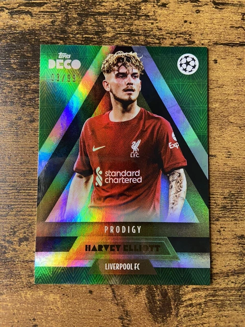 21-22 Topps Finest Harvey Elliott Auto(LIVERPOOL AUTO PSA 10) 21-22 Topps Finest Harvey Elliott Auto(LIVERPOOL AUTO PSA 10)