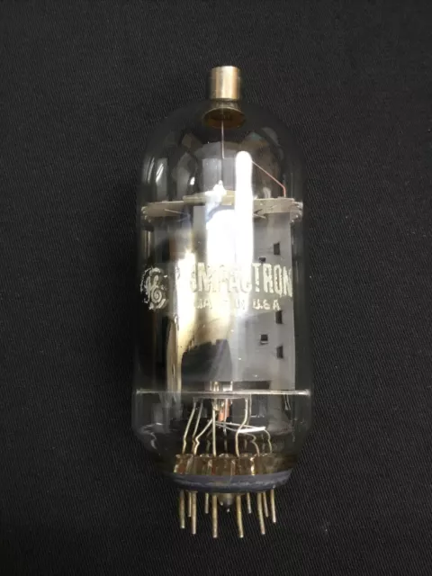 GE 6HF5 [] Getter HAM RADIO Audio SWEEPS VACUUM TUBE Tested USA Vintage T.2395-D