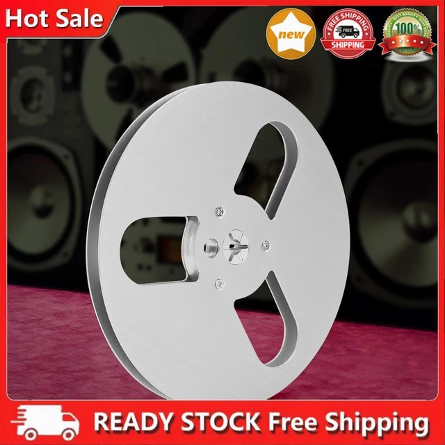 Mulinello nastro vuoto 7 pollici per Studer ReVox/TEAC/BASF (3 fori argento)