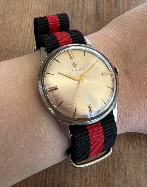 VINTAGE 1960S CORTEBERT Mechanical Swiss Watch *Not working* 63.89