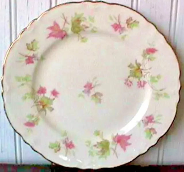 **Autumn Leaves (1) 7 ¼” Salad Plate Homer Laughlin #2-Ms53-G