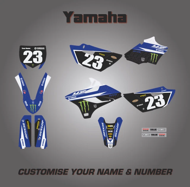 YAMAHA YZ 85 MX Graphics 2015 - 2021 Motocross Graphics YZ85cc ...