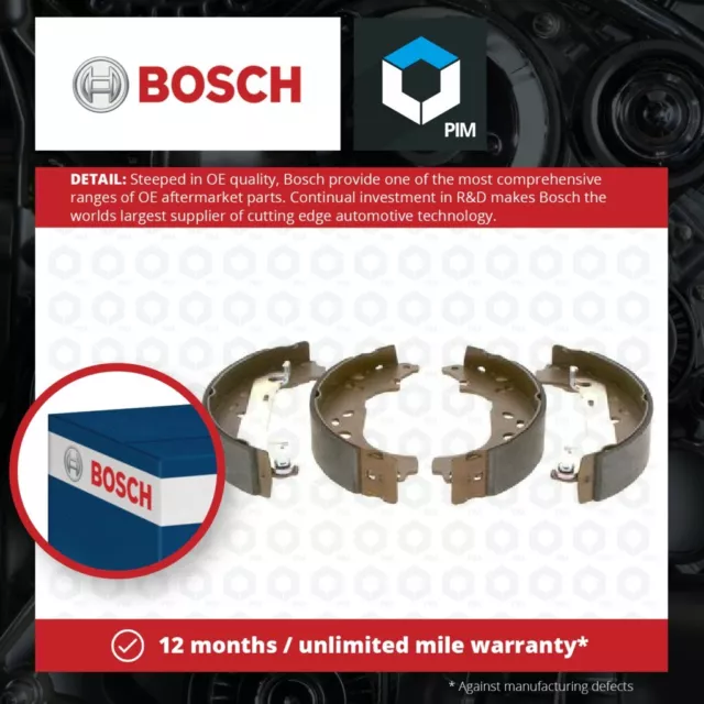 Brake Shoes Set fits FORD FOCUS Mk2, Mk2 Ti 1.6 04 to 11 SIDA Bosch 1347420 New