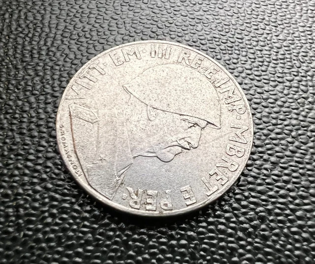 Albania Vittorio Emanuele III  0.20 Lek  1941  Rome  AU  Stainl