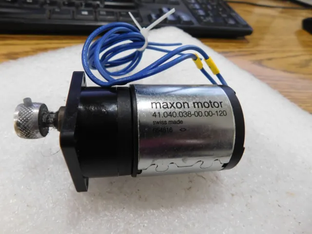 Maxon Motor Model: 41.040.038-00.00-120.  Swiss Made