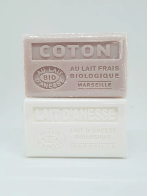 Lot De 3 Savons Au Lait D'ânesse SOLIFA - 70g Chacun - Neufs - Produit Naturel De Soin
