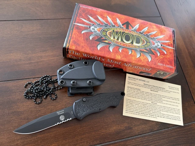 その他 MASTERS OF DEFENSE Ayoob Razorback USED Massad Ayoob Razorback Personal Carry Knife - Arizona Custom