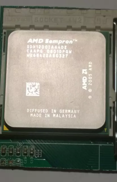 AMD Sempron 64 LE-1200 2.1GHz Processor SDH1200IAA4DE Socket AM2 Tested