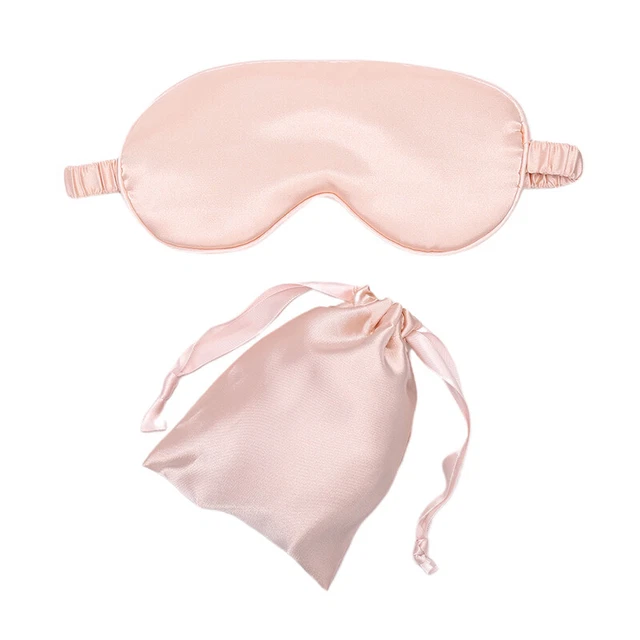 Falsa ombreggiatura seta EyeShade Sleeping Cover benda per occhi