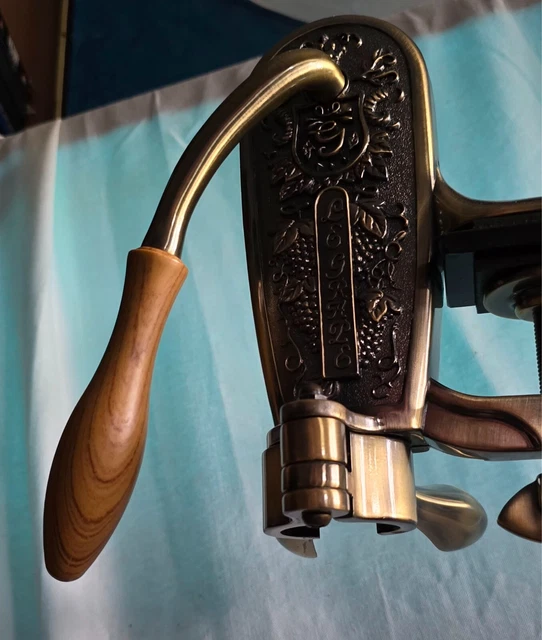 WINE BOTTLE UNCORKING Machine Opener Bar Stand Table Top 24