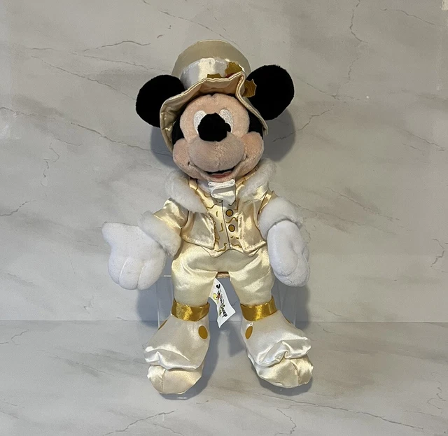 RARE WALT DISNEY World Exclusive Victorian Christmas Mickey Plush