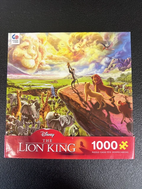 DISNEY THE LION King 1000 Pcs Puzzle Size 26.6 X 19'' $18.99 - PicClick