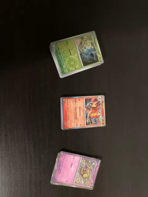 Lot de cartes Pokémon Holo/Reverse et EX Destinées de Paldéa EV4.5 Fr Neuf