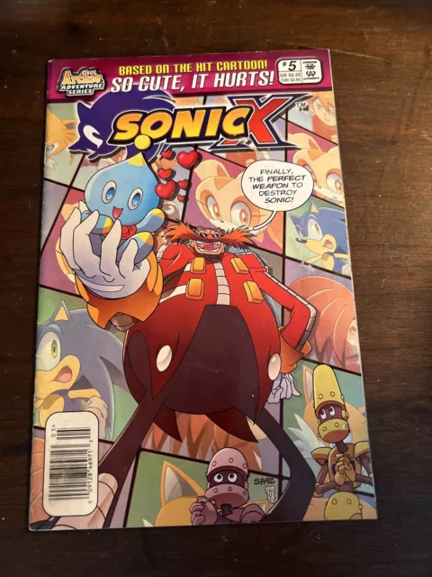 Sonic X-  Archie Adventure Series Comic  Issue 5  So Cute, It Hurts