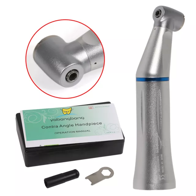 Dental Inner Water Spray Push Button Low Speed Contra Angle Handpiece fit NSK UK