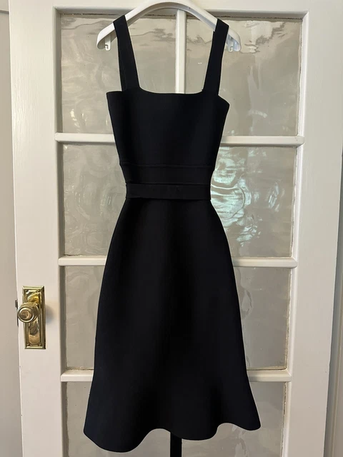 SCANLAN THEODORE CREPE Knit Cravat Dress XS *NEW $400.00 - PicClick AU