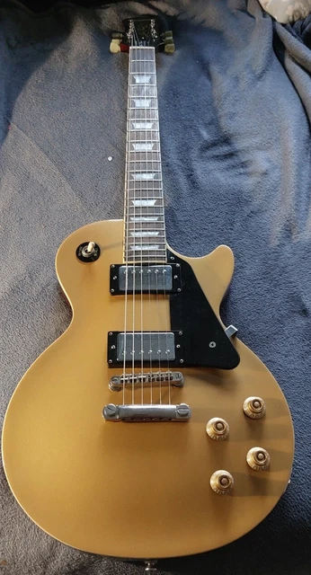 ### Epiphone Les Paul Standard Gold Top ### 2012 ###