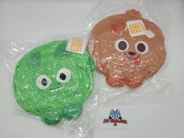 Big Games Roblox Pet Simulator X Plush with Code, Dog and Dragon New with  Code for Sale in Hackensack, NJ - OfferUp
