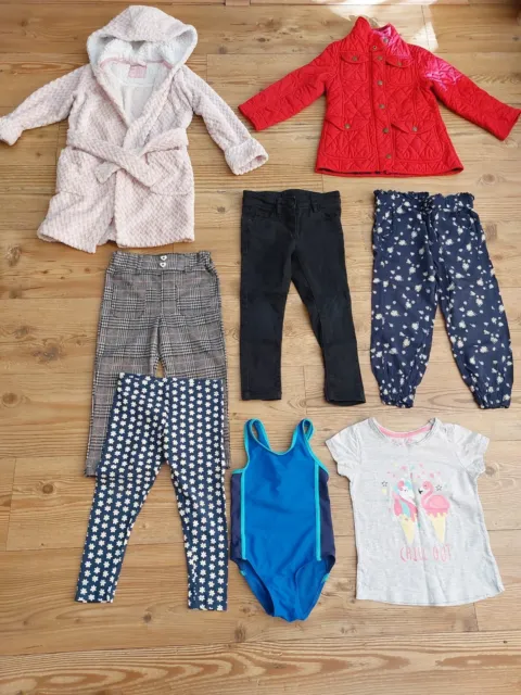 Bundle of Girls Clothes Age 3-4 Years Next & TU