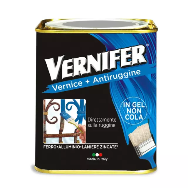 Vernifer Vernice gel Antiruggine Ferro In Gel AREXONS 750 ml Pronta per all'uso