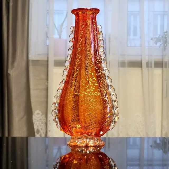 Elegante alte Vase, Murano um 50-60er.