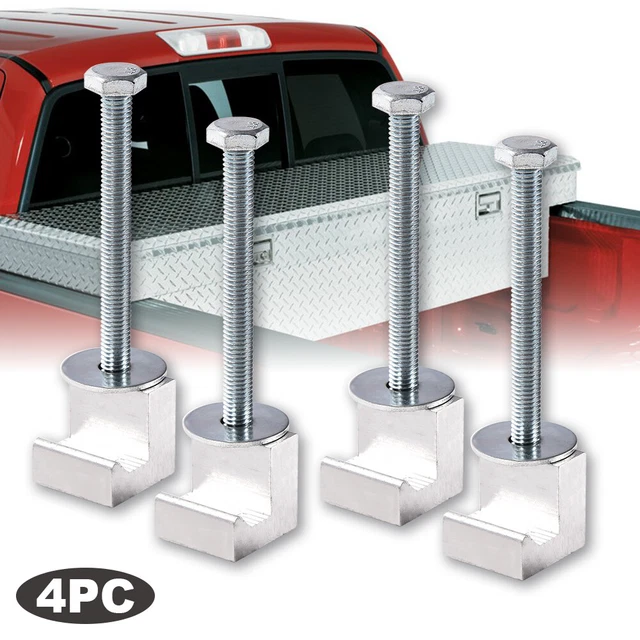 TOOL BOX MOUNT J Hook Toolbox Pickup Pair Rail Mounting Kit Clamp