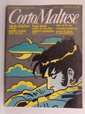 Corto Maltese, Anno 2, N° 1, Gennaio 1984, Crepax, Pazienza