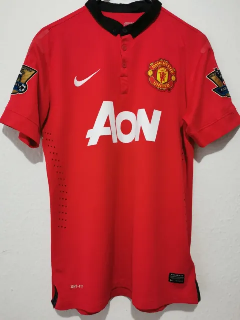 Adnan Januzaj #44 Jersey Manchester United Home Kit Nike Jersey AON Trikot