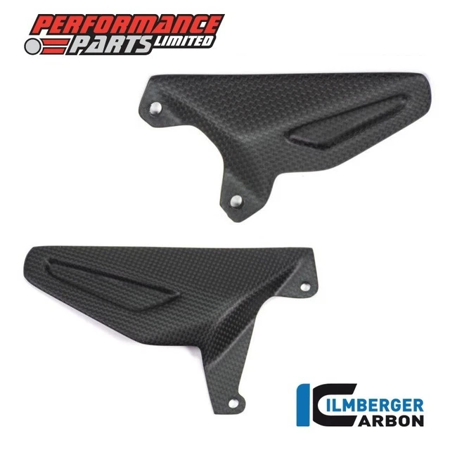 Bestem Carbon Fiber Heel Guards – For Ducati Panigale V4 / V4S 2018-2024, Glossy Black, Left + Right