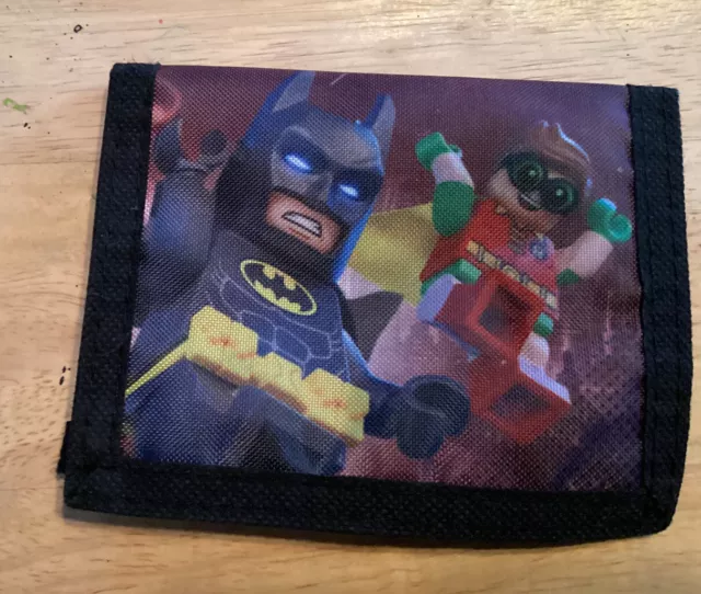 Lego Batman Cloth Kids Wallet By Fast Forward, Warner Brothers Entertainment