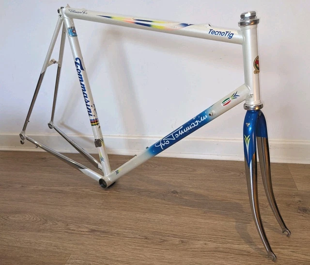 Vélo De Route Vintage Rossin Columbus Aelle - Acier - 58 Cm - Années 80 - Restauré