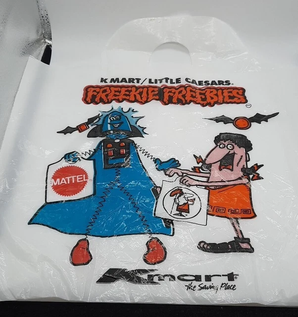 VTG 80S 90S Kmart Little Caesars Freekie Freebies Halloween Trick or