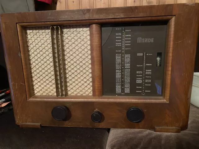 Radio Mende Type 265W Baujahr 1937/38