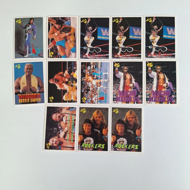 WWF 1990 CLASSIC Trading Collector Cards Wrestling Hulk Hogan Ultimate ...