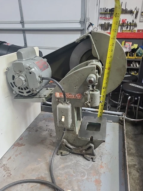 Benchmaster Benchtop Obi Punch Press 2Ton, New Pneumatic Clutch