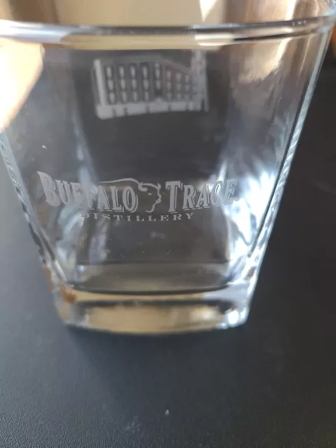 BUFFALO TRACE DISTILLERY Straight Bourbon Collectible Whiskey Glass