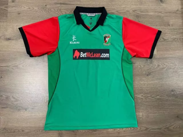 Glentoran Fc Northern Ireland 2013/2014 Home Football Shirt Jersey Size L Kukri