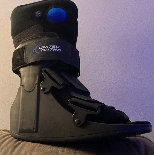 Botas de Caminante United Ortho Cortas con Cámara de Aire Fractura MEDIANAS Se Adaptan al Pie Izquierdo Derecho