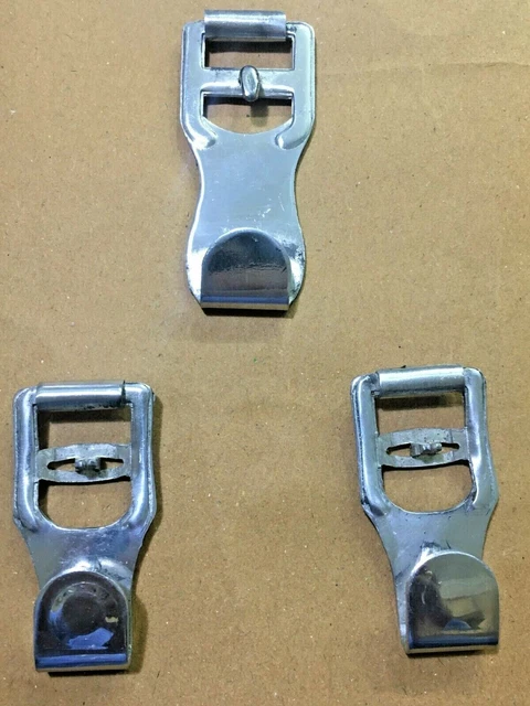 WWII German Y - Strap Aluminium Front & Rear Hooks Set w. Roller - Repro.
