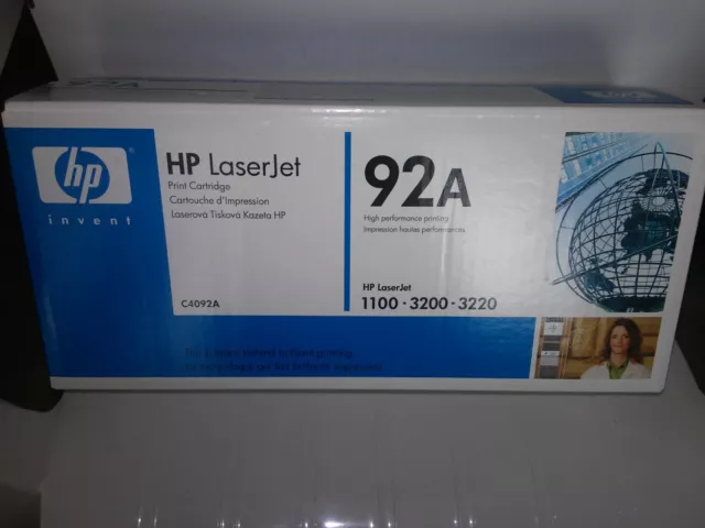 Original HP Toner 92 A C4092A black für Laserjet 1100 3200 3220