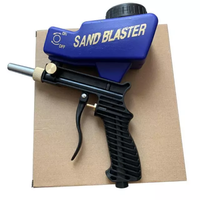 Anti-rust Protection Air Spot Sand Blaster Gravity Feed Sandblasting Handhe H8Y7 2