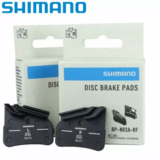 Shimano N03A Disc Brake Pads Resin Ice Tech 4 Piston MTB DEORE XT XTR M8120 N04C
