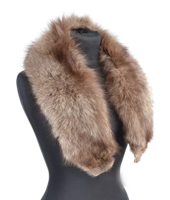 A1533 Silberfuchs Kragen Fuchsschal Pelz Pelzkragen Fuchs Stola  Fox Fur Collar