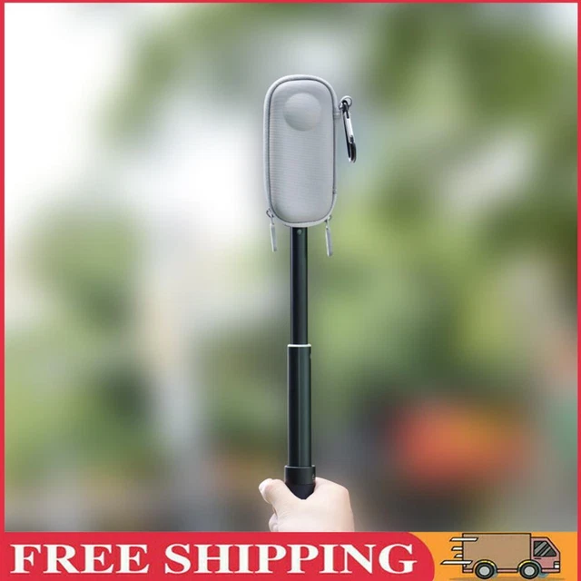 Hartschalen-Schutzhülle PU-Tragetasche für Insta360 One X3/2 (grau)
