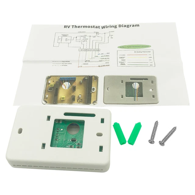 FOR DOMETIC RV Thermostat 3106995.032,For Heat/Cool Camper Replacement