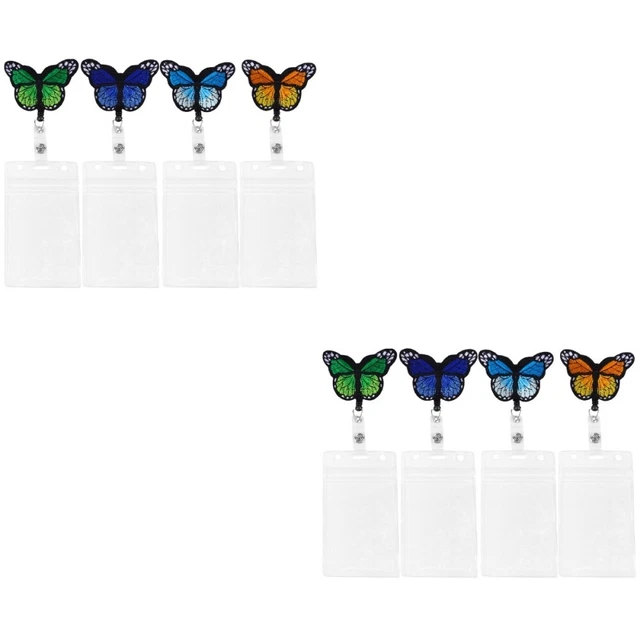 8 Pcs Students ID Name Name Tag Clips for Nurses Students Name Doctor