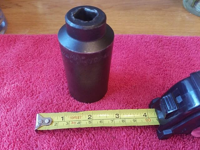 Mac Tools 1 1/4" Deep Impact 1/2" Drive Socket 6 Point Vdp406 Usa