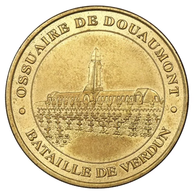 France médaille touristique Ossuaire de Douaumont - Verdun 1998 Monnaie de Paris