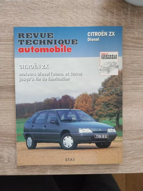 Revue technique Citroen ZX 1.9 diesel D 1.9 TD réflex avantage aura volcane X SX