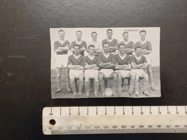 Fußballkarte - KILMARNOCK - Thomson Star Teams von 1961